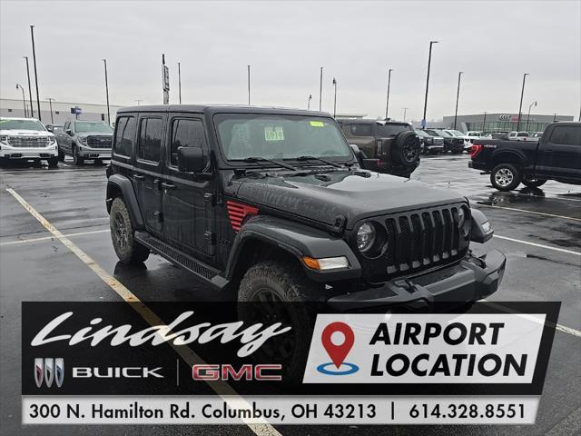 used 2020 Jeep Wrangler Unlimited car, priced at $31,415