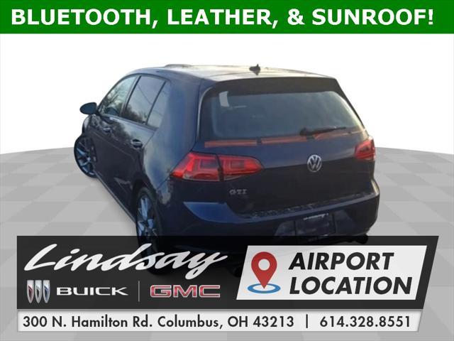 used 2016 Volkswagen Golf GTI car, priced at $14,728