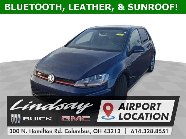 used 2016 Volkswagen Golf GTI car, priced at $14,728