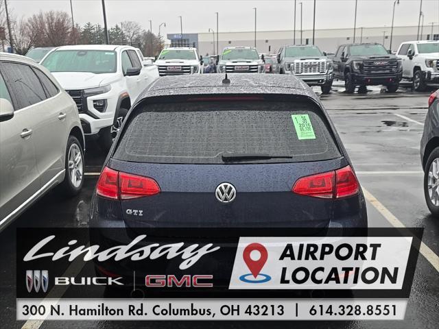 used 2016 Volkswagen Golf GTI car, priced at $15,588