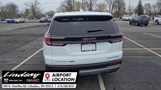 new 2025 GMC Acadia car, priced at $47,905