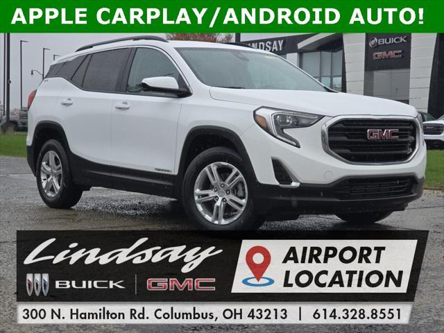 used 2021 GMC Terrain car, priced at $19,236