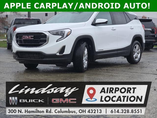 used 2021 GMC Terrain car, priced at $19,236