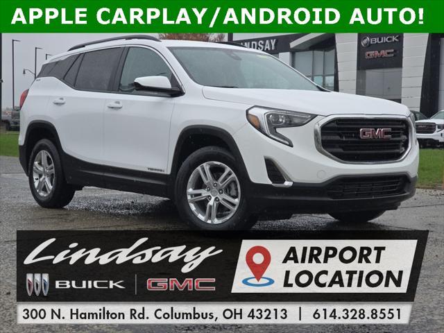 used 2021 GMC Terrain car, priced at $19,236