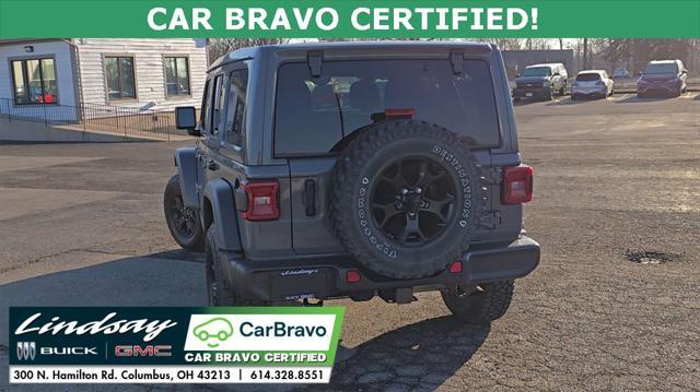 used 2021 Jeep Wrangler car, priced at $25,655