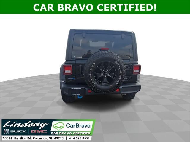 used 2023 Jeep Wrangler 4xe car, priced at $27,462