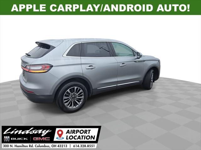 used 2021 Lincoln Nautilus car, priced at $27,322