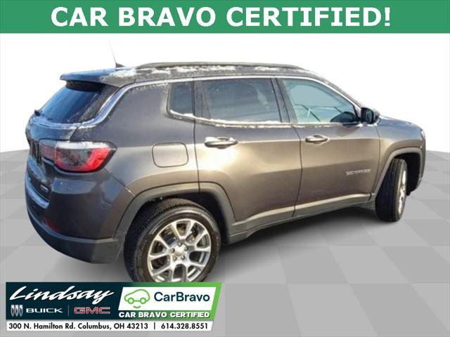 used 2022 Jeep Compass car, priced at $19,537