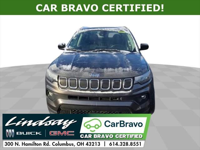 used 2022 Jeep Compass car, priced at $19,544