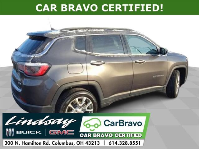 used 2022 Jeep Compass car, priced at $19,544