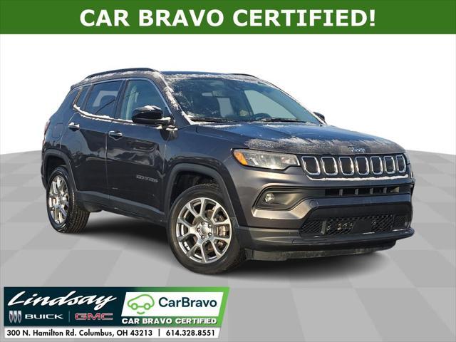 used 2022 Jeep Compass car, priced at $19,544