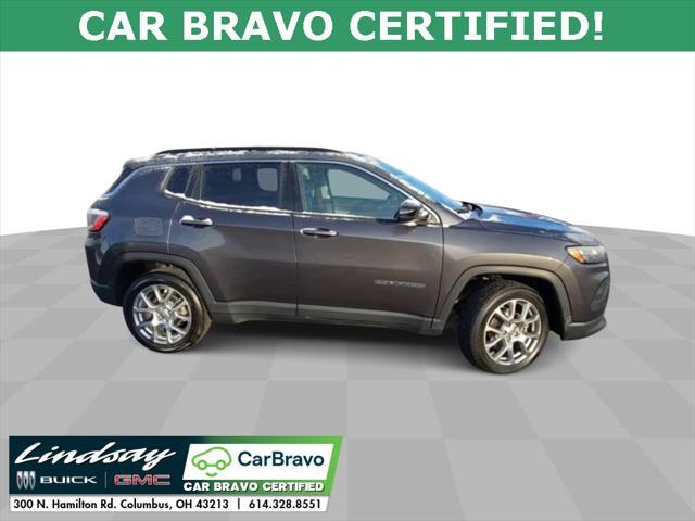 used 2022 Jeep Compass car, priced at $19,537