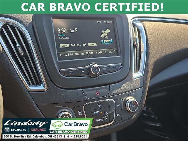 used 2018 Chevrolet Malibu car, priced at $16,988