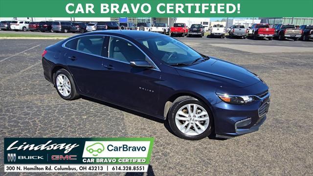 used 2018 Chevrolet Malibu car, priced at $16,988