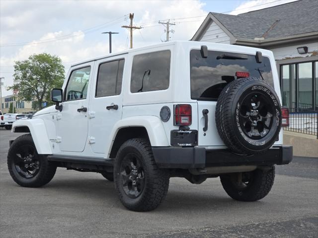 used 2015 Jeep Wrangler Unlimited car, priced at $19,287