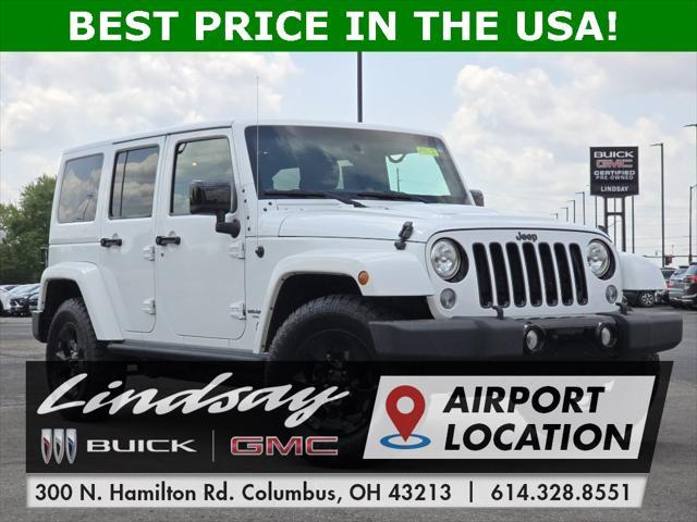 used 2015 Jeep Wrangler Unlimited car, priced at $18,769