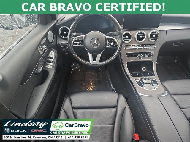 used 2021 Mercedes-Benz C-Class car, priced at $27,370