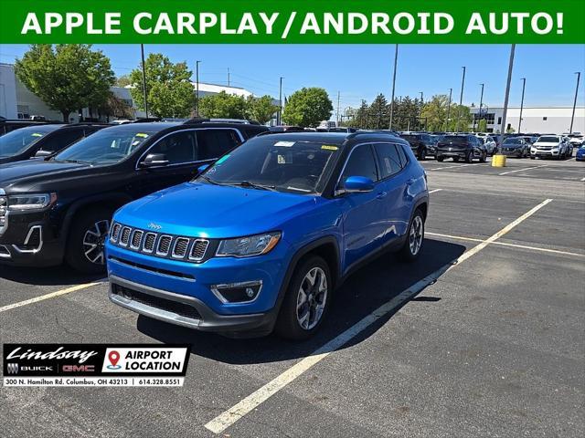 used 2021 Jeep Compass car, priced at $17,311