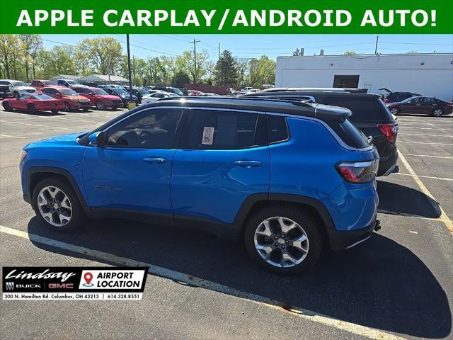used 2021 Jeep Compass car, priced at $17,311