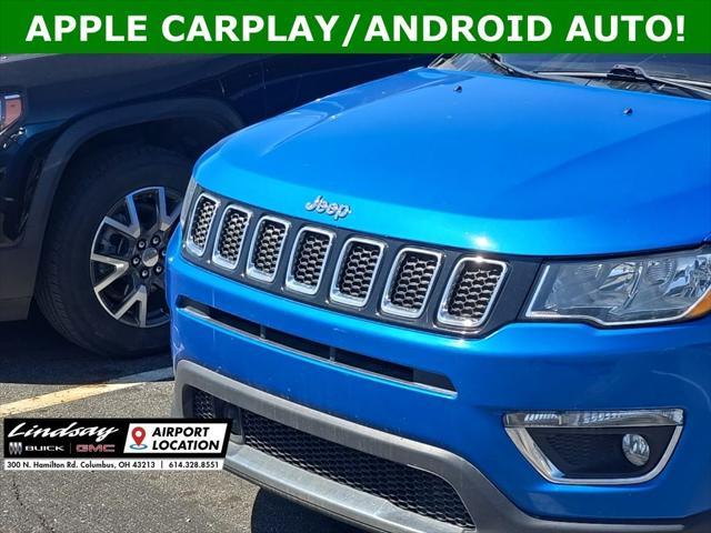 used 2021 Jeep Compass car, priced at $17,311