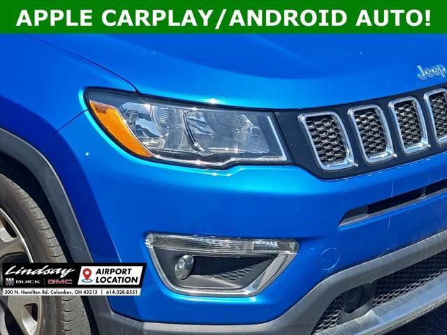 used 2021 Jeep Compass car, priced at $17,311