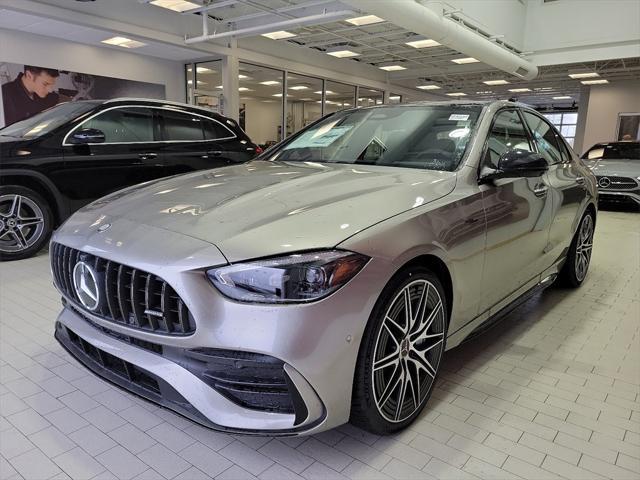 new 2024 Mercedes-Benz AMG C 43 car, priced at $77,645