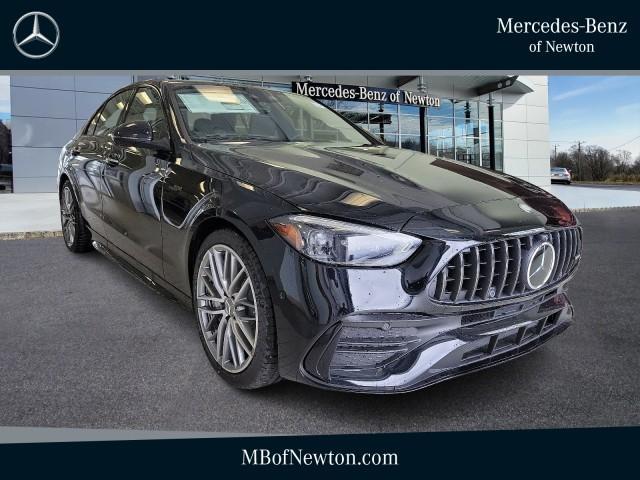 new 2024 Mercedes-Benz AMG C 43 car, priced at $76,360