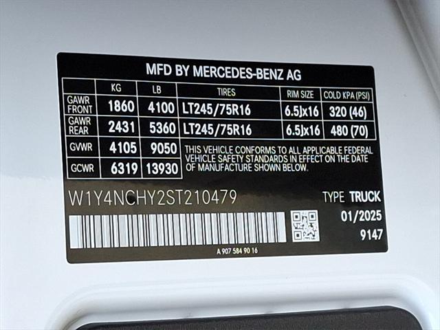 new 2025 Mercedes-Benz Sprinter 2500 car, priced at $69,921