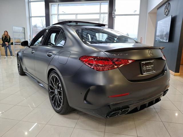 new 2025 Mercedes-Benz AMG C 63 car, priced at $111,565