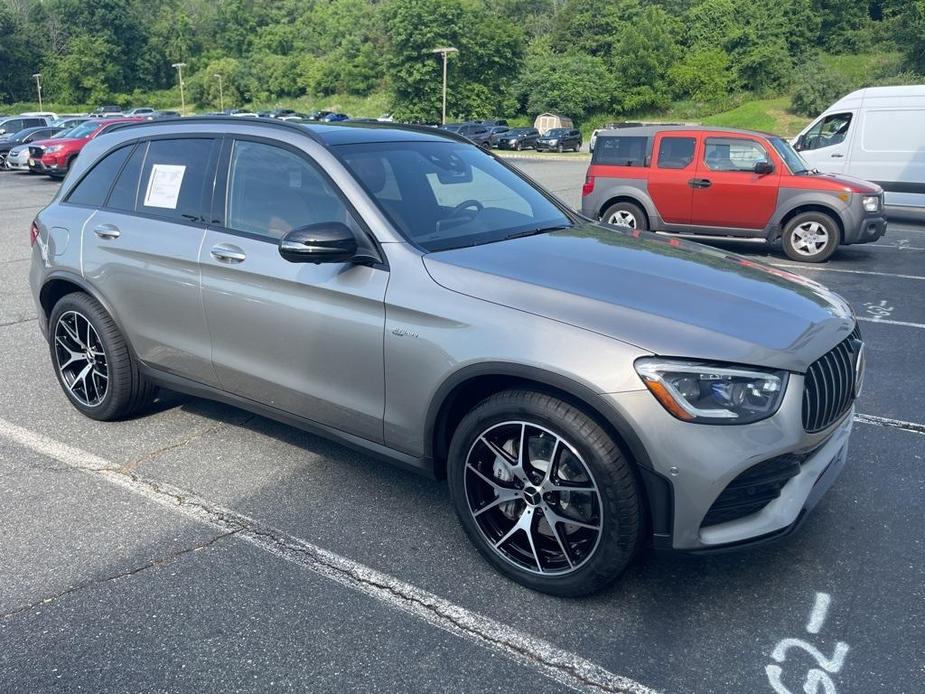 used 2020 Mercedes-Benz AMG GLC 43 car, priced at $44,200