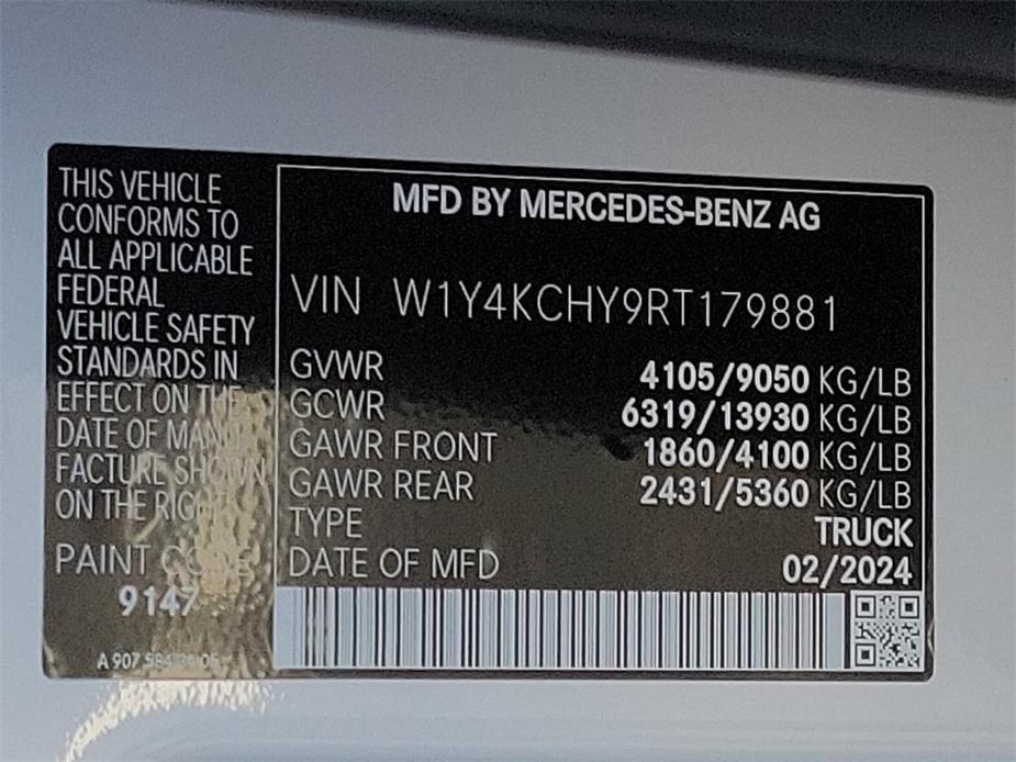 new 2024 Mercedes-Benz Sprinter 2500 car, priced at $62,682