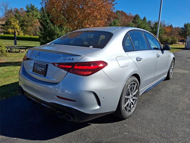 new 2024 Mercedes-Benz AMG C 43 car, priced at $69,705