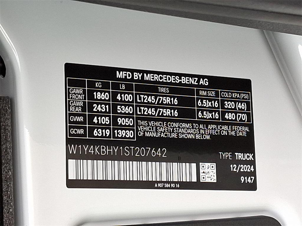 new 2025 Mercedes-Benz Sprinter 2500 car, priced at $54,084