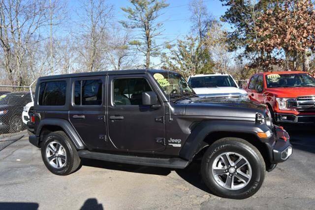 used 2019 Jeep Wrangler Unlimited car, priced at $21,495