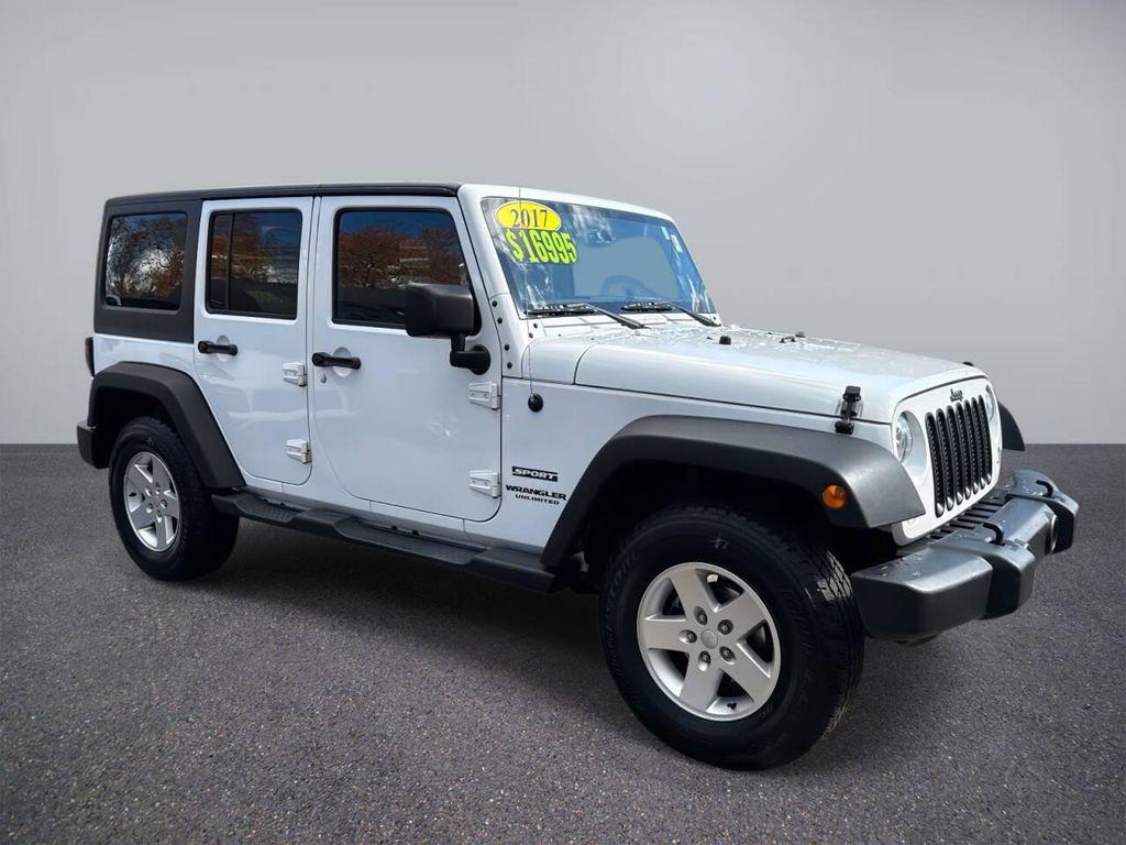 used 2017 Jeep Wrangler Unlimited car, priced at $16,995