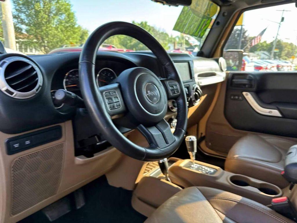 used 2014 Jeep Wrangler Unlimited car, priced at $15,995