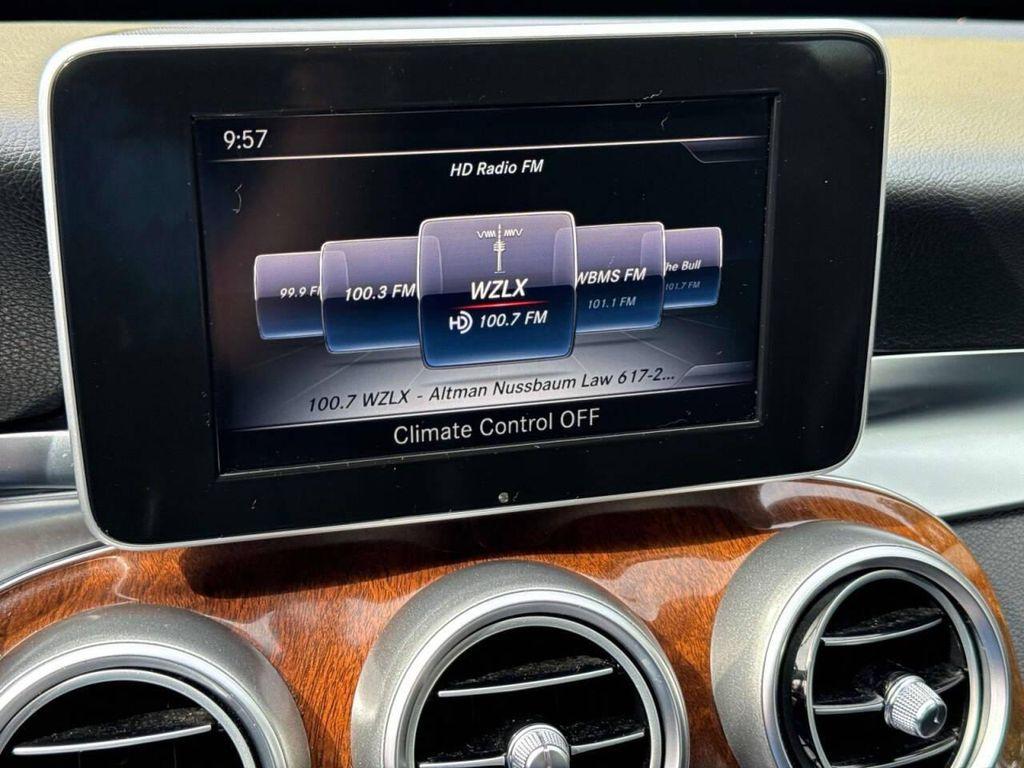 used 2015 Mercedes-Benz C-Class car, priced at $14,495