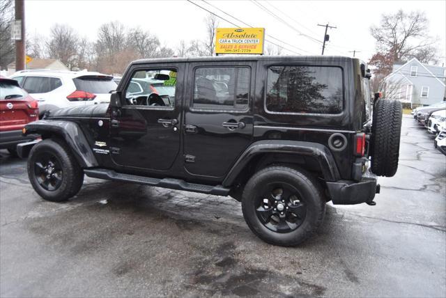 used 2015 Jeep Wrangler Unlimited car, priced at $16,995