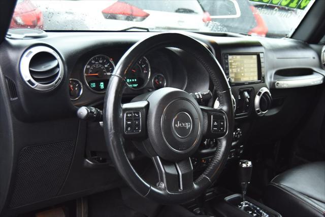 used 2015 Jeep Wrangler Unlimited car, priced at $16,995