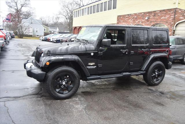 used 2015 Jeep Wrangler Unlimited car, priced at $16,995