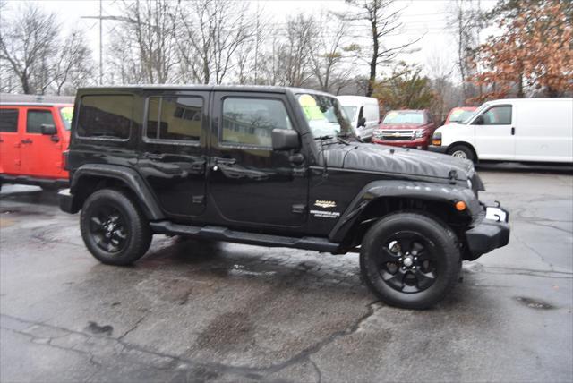 used 2015 Jeep Wrangler Unlimited car, priced at $16,995