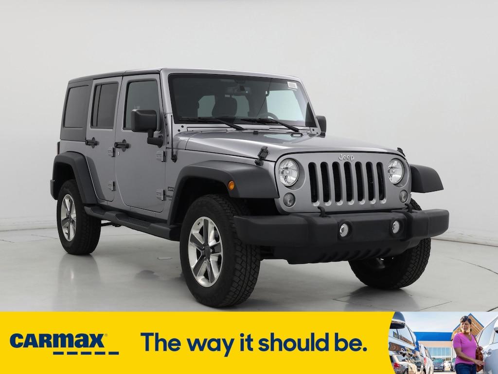 used 2015 Jeep Wrangler car, priced at $21,998