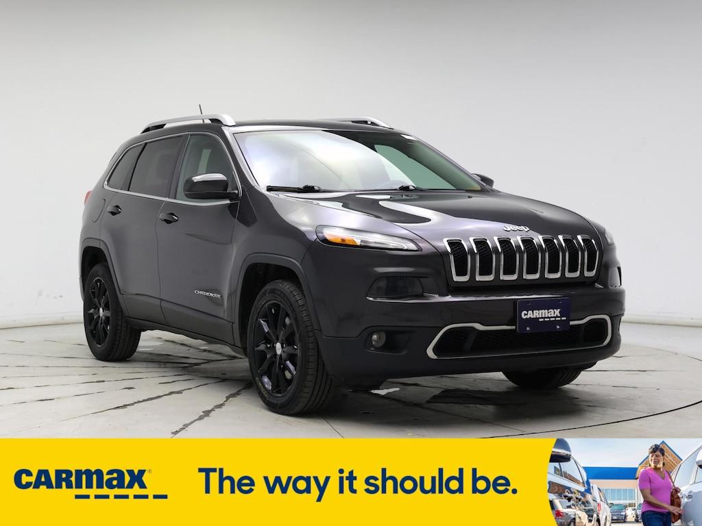 used 2015 Jeep Cherokee car, priced at $15,998