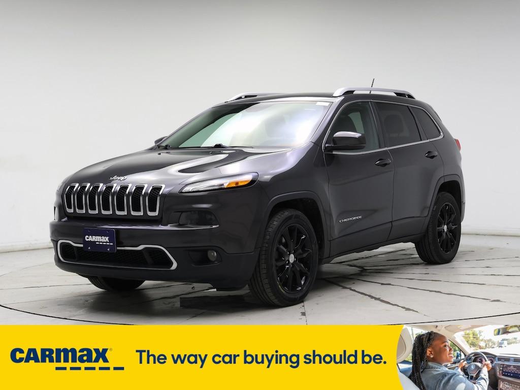 used 2015 Jeep Cherokee car, priced at $15,998