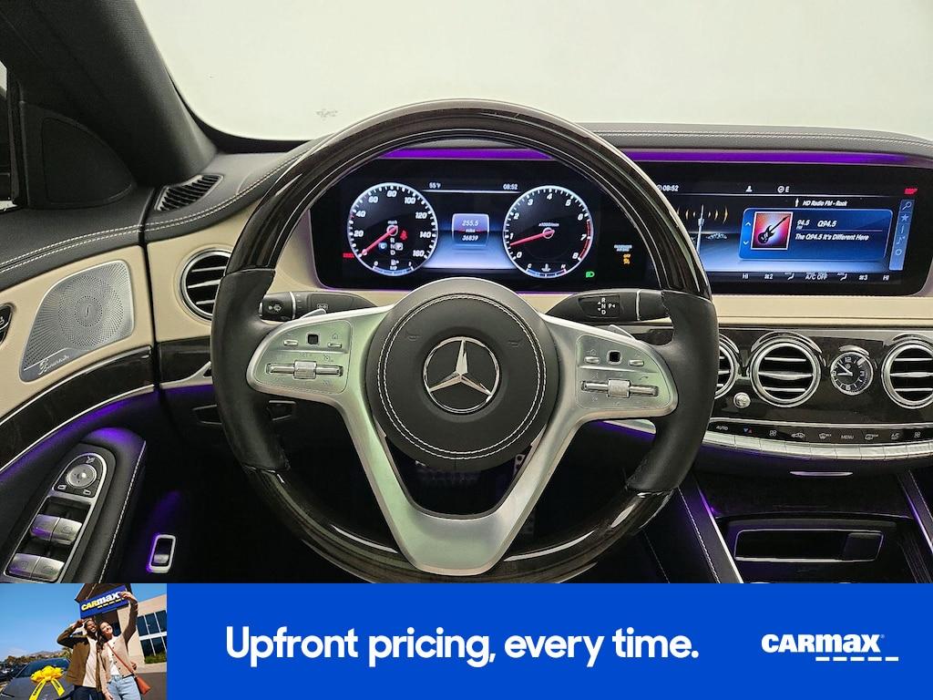used 2018 Mercedes-Benz S-Class car, priced at $44,998