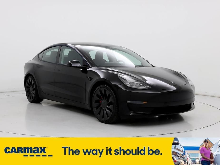 used 2021 Tesla Model 3 car, priced at $31,998