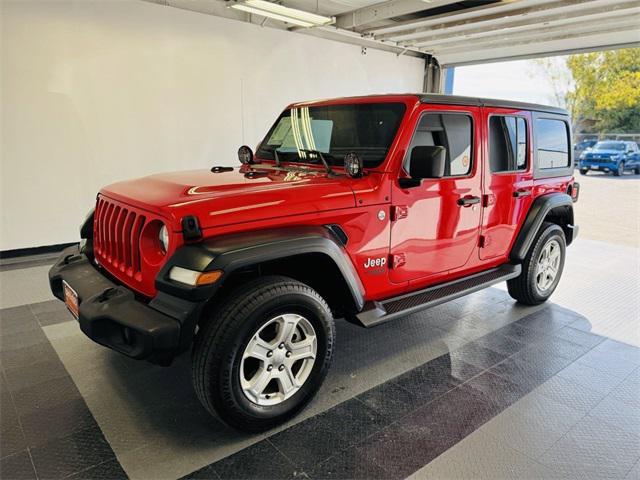 used 2020 Jeep Wrangler Unlimited car, priced at $25,850