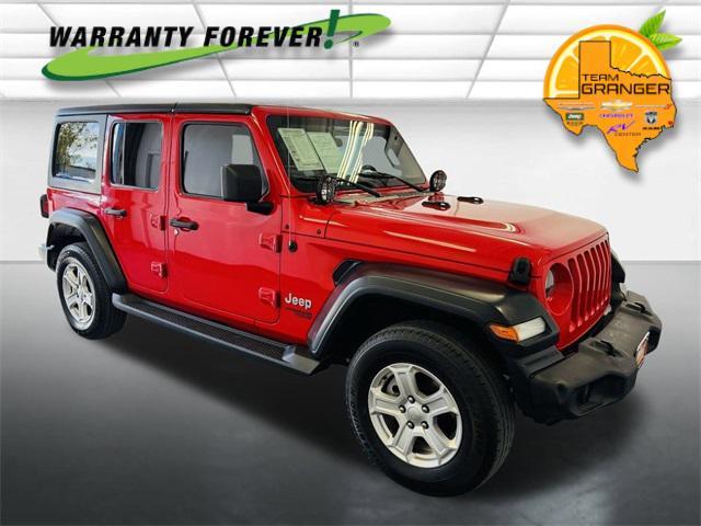 used 2020 Jeep Wrangler Unlimited car, priced at $25,850