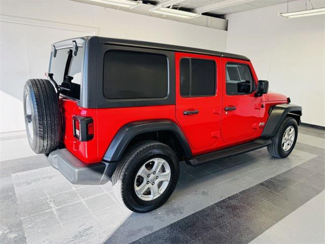 used 2020 Jeep Wrangler Unlimited car, priced at $25,850