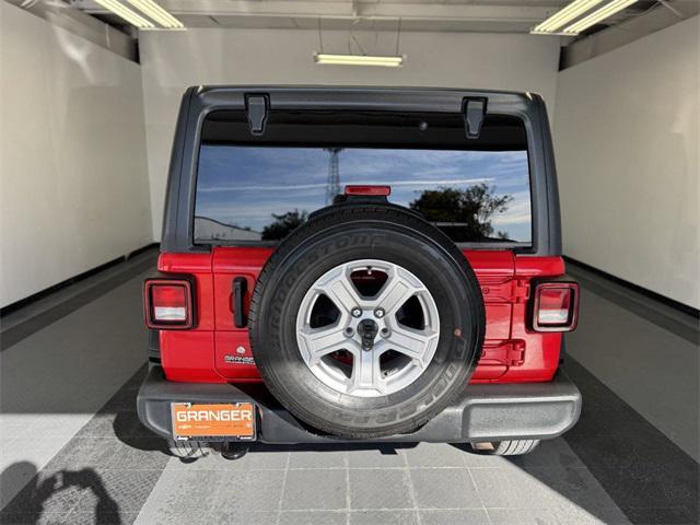 used 2020 Jeep Wrangler Unlimited car, priced at $25,850